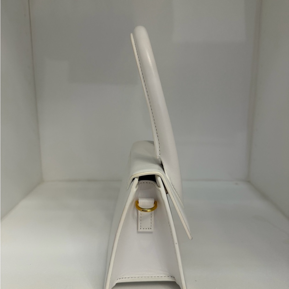 Jacquemus White MEDIUM top handle bag - Picture 4 of 12